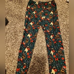 Christmas Dog Sleep Leggings
